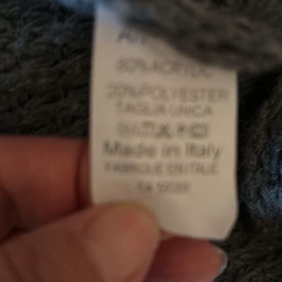 ANGELA MARA made in Italy oversized turtleneck size small/medium - Picture 10 of 10